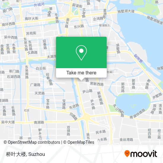桥叶大楼 map