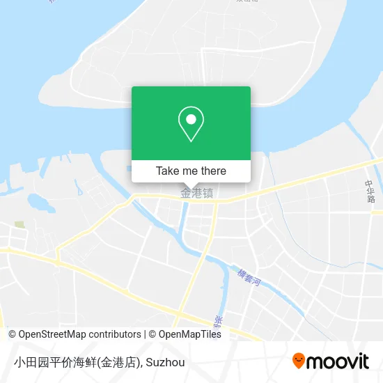 小田园平价海鲜(金港店) map
