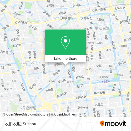 收旧衣服 map