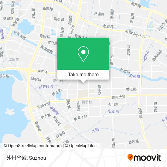 苏州华诚 map