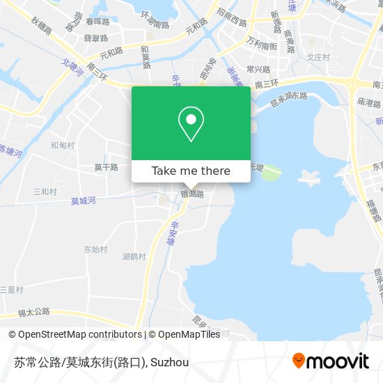 苏常公路/莫城东街(路口) map