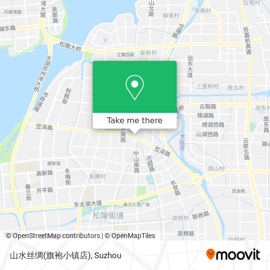 山水丝绸(旗袍小镇店) map