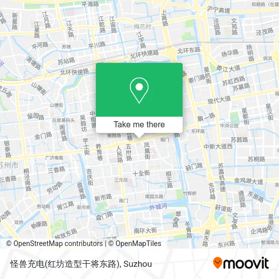 怪兽充电(红坊造型干将东路) map