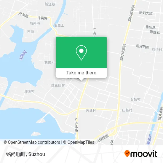 铭尚咖啡 map