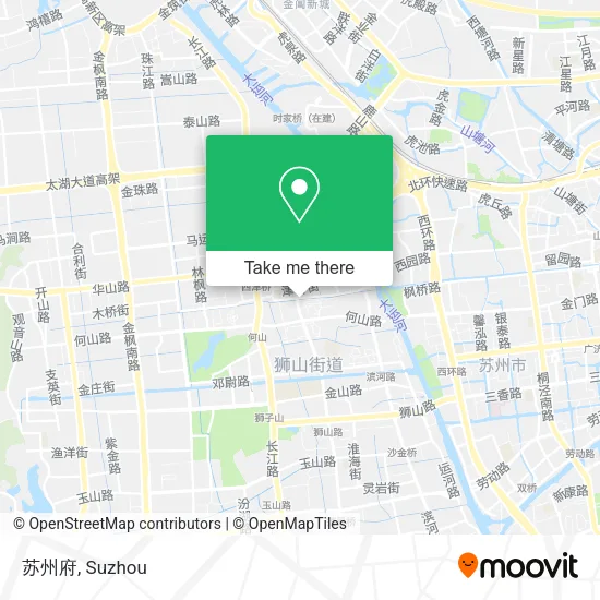 苏州府 map