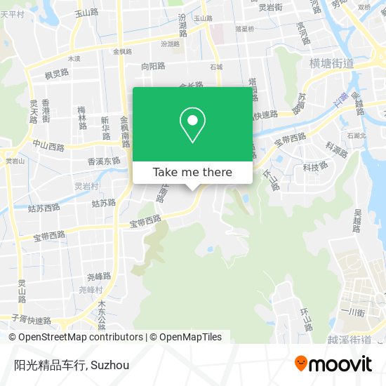 阳光精品车行 map