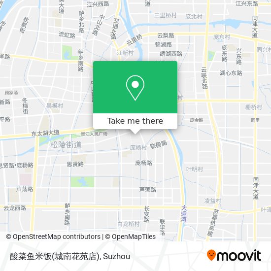 酸菜鱼米饭(城南花苑店) map