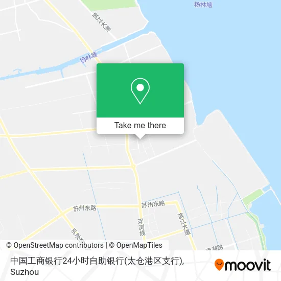 中国工商银行24小时自助银行(太仓港区支行) map
