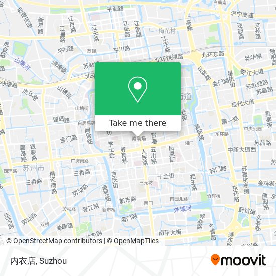 内衣店 map