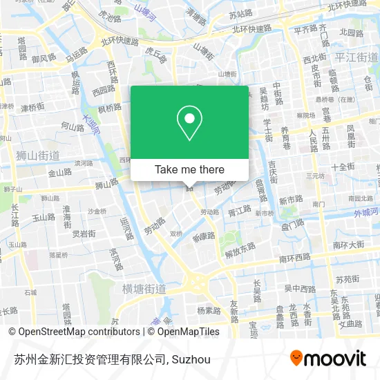 苏州金新汇投资管理有限公司 map