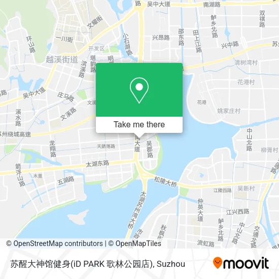 苏醒大神馆健身(iD PARK 歌林公园店) map