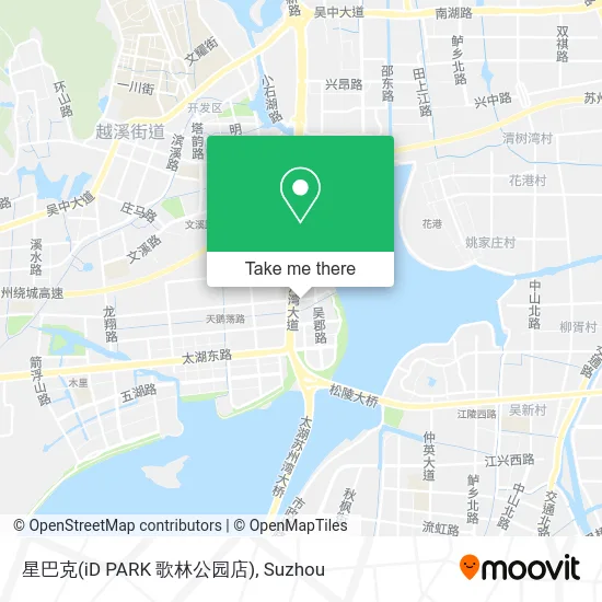 星巴克(iD PARK 歌林公园店) map