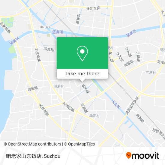 咱老家山东饭店 map