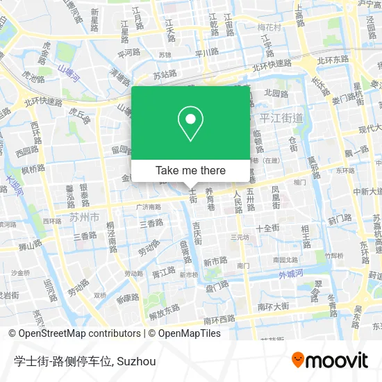 学士街-路侧停车位 map