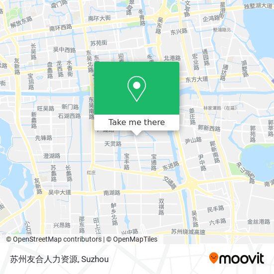 苏州友合人力资源 map