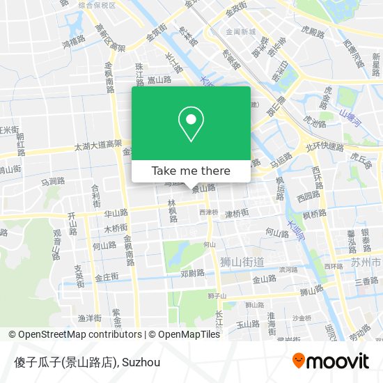 傻子瓜子(景山路店) map