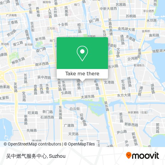 吴中燃气服务中心 map