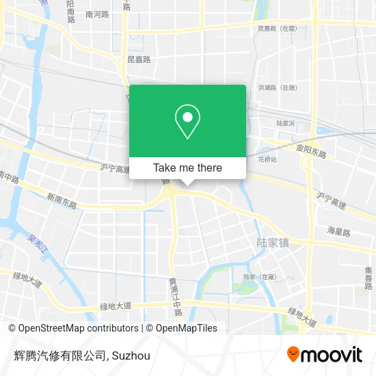 辉腾汽修有限公司 map