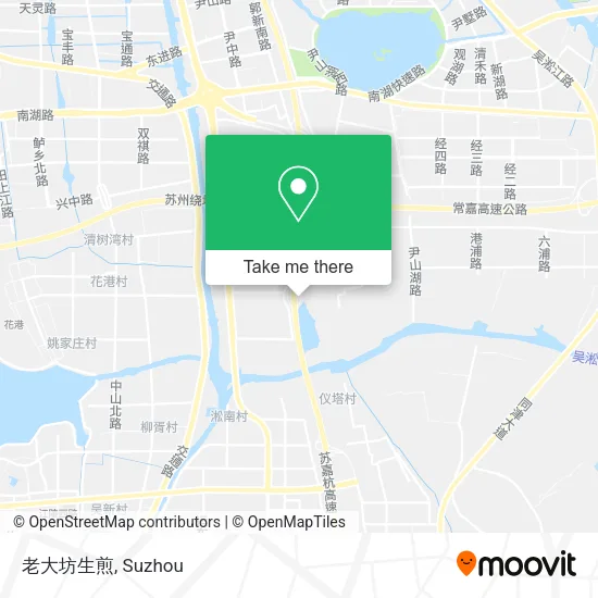 老大坊生煎 map