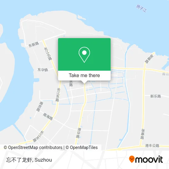 忘不了龙虾 map