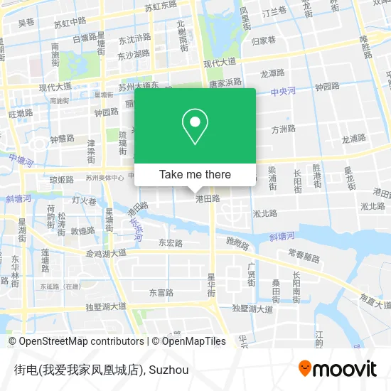 街电(我爱我家凤凰城店) map