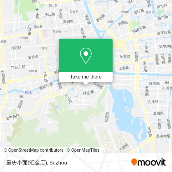 重庆小面(汇金店) map