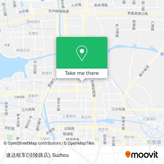 速达租车(泾陵路店) map