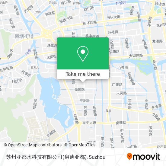 苏州亚都水科技有限公司(启迪亚都) map