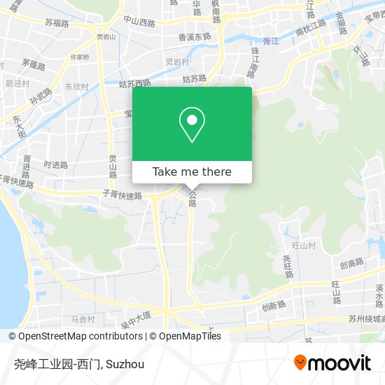 尧峰工业园-西门 map