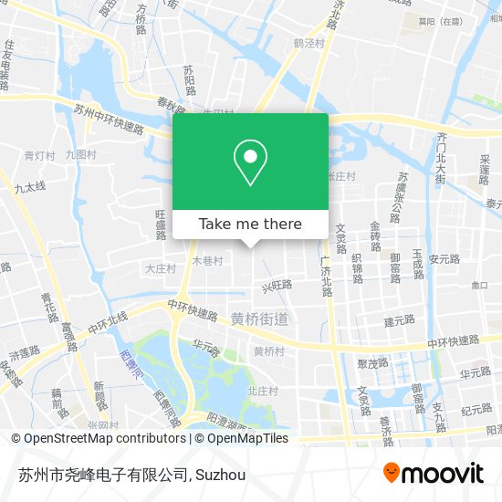 苏州市尧峰电子有限公司 map