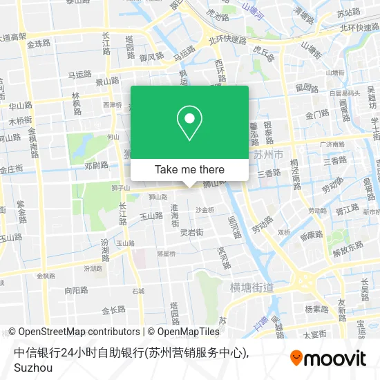 中信银行24小时自助银行(苏州营销服务中心) map