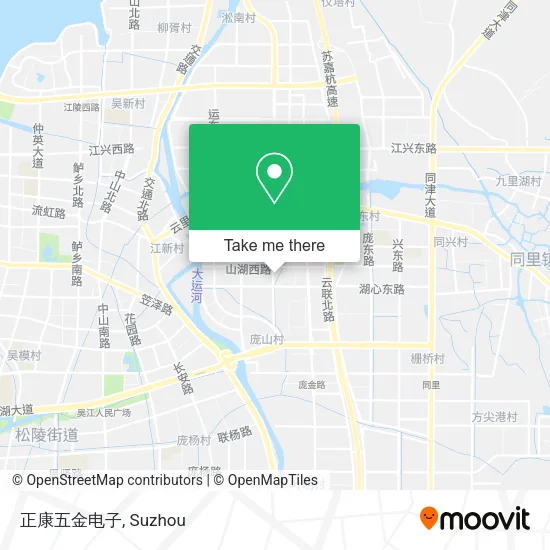 正康五金电子 map