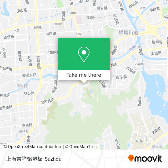 上海吉祥铝塑板 map