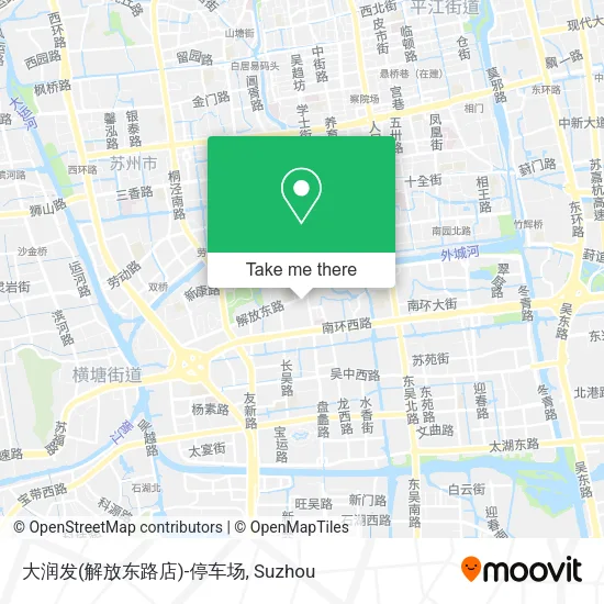 大润发(解放东路店)-停车场 map
