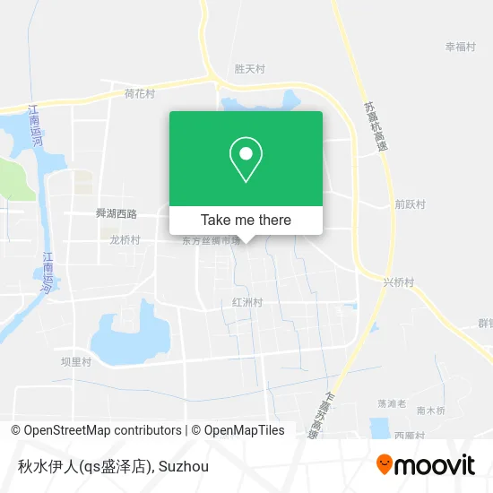 秋水伊人(qs盛泽店) map