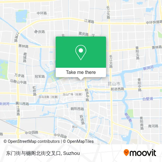 东门街与樾阁北街交叉口 map