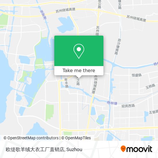欧缇歌羊绒大衣工厂直销店 map
