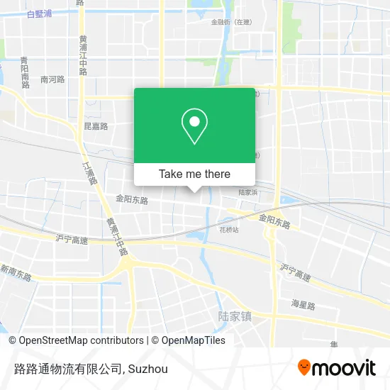 路路通物流有限公司 map