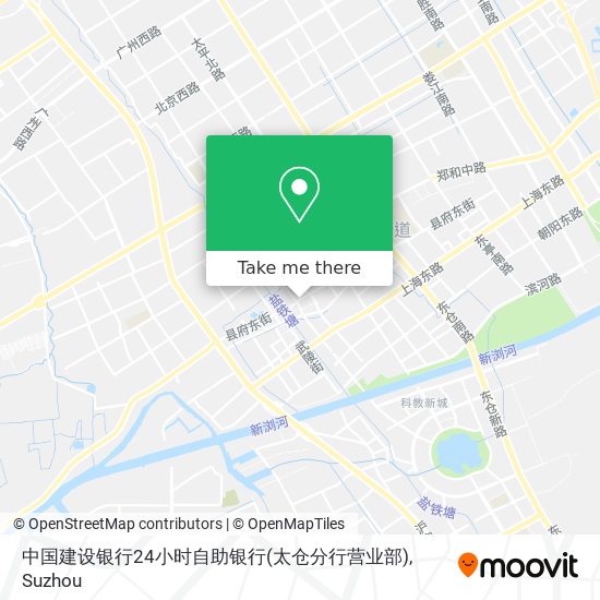 中国建设银行24小时自助银行(太仓分行营业部) map