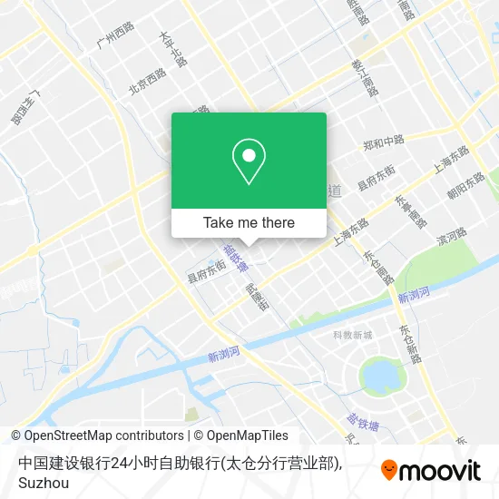 中国建设银行24小时自助银行(太仓分行营业部) map