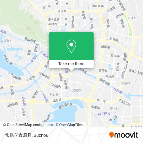常熟亿鑫厨具 map
