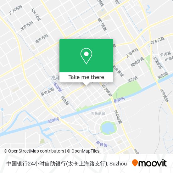中国银行24小时自助银行(太仓上海路支行) map