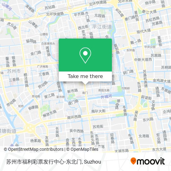 苏州市福利彩票发行中心-东北门 map