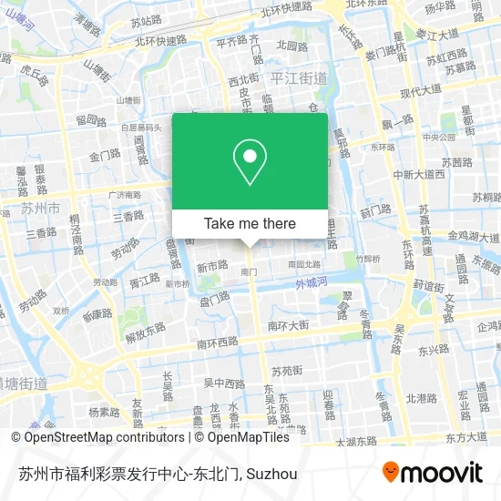 苏州市福利彩票发行中心-东北门 map