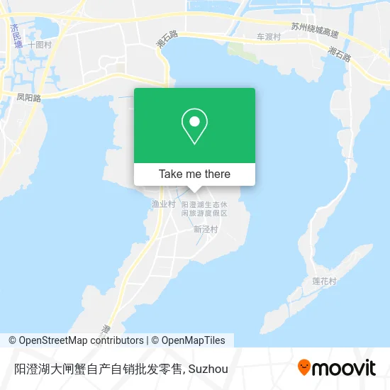 阳澄湖大闸蟹自产自销批发零售 map