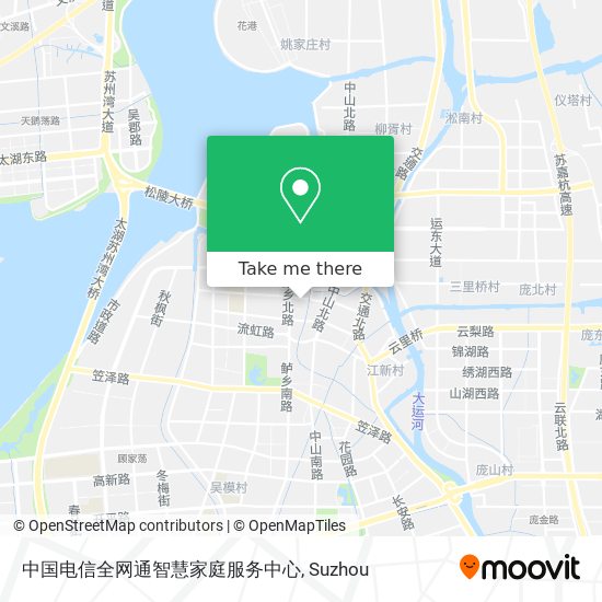 中国电信全网通智慧家庭服务中心 map