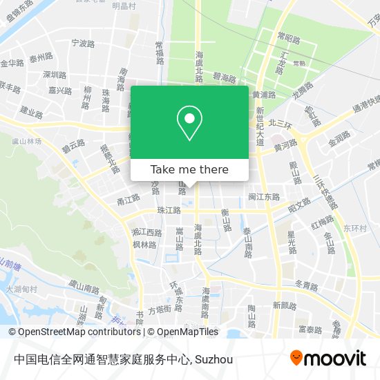 中国电信全网通智慧家庭服务中心 map