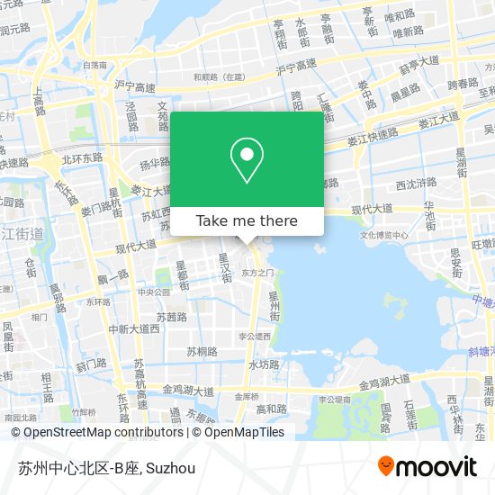 苏州中心北区-B座 map
