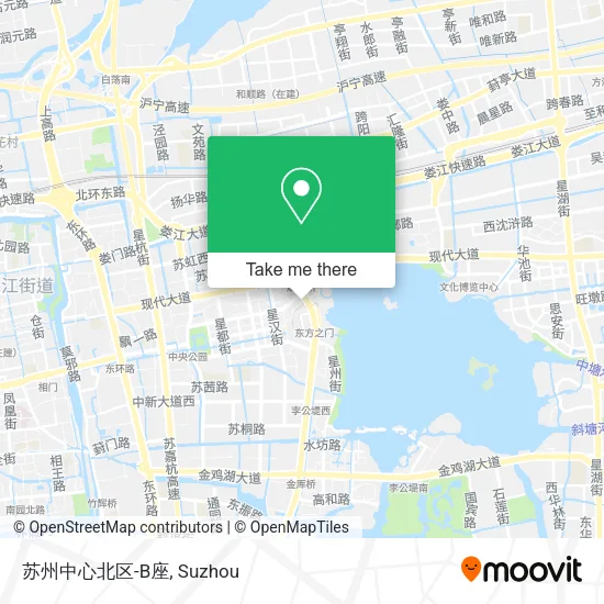 苏州中心北区-B座 map