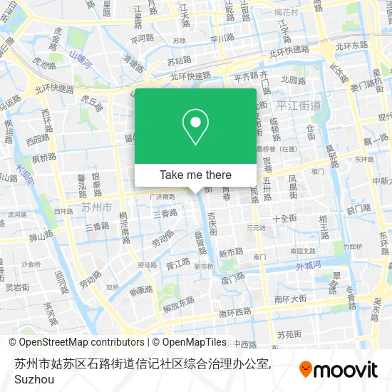 苏州市姑苏区石路街道信记社区综合治理办公室 map